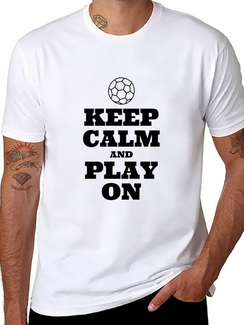 Keep Calm Soccer T-Shirt