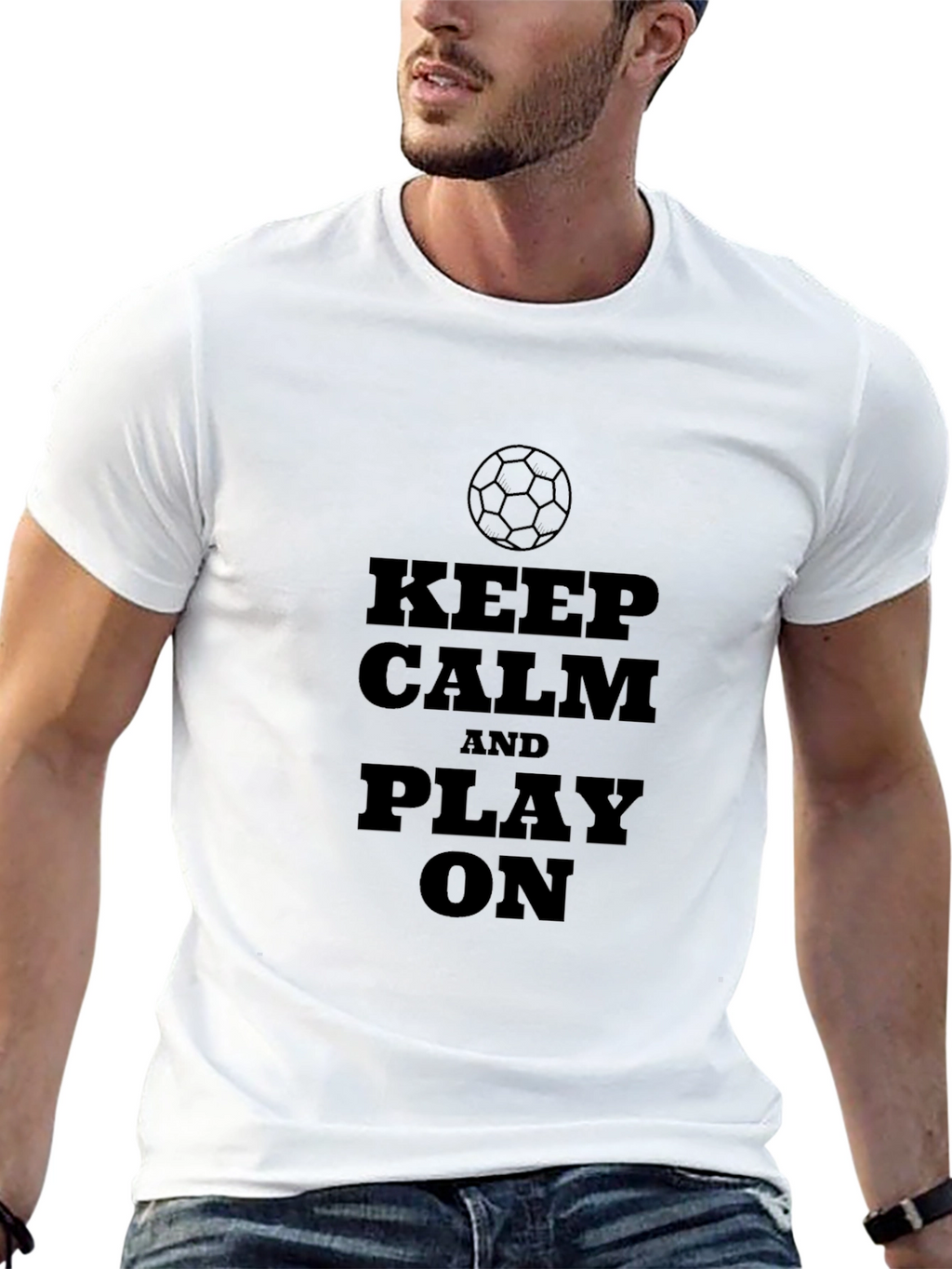 Keep Calm Soccer T-Shirt