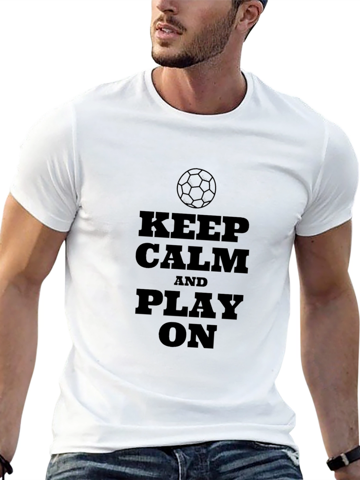 Keep Calm Soccer T-Shirt