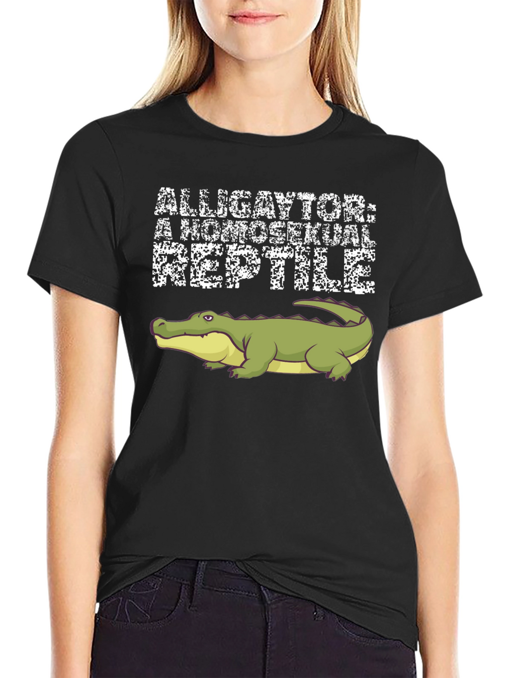 Alligaytor: Homosexual Reptile Graphic T-Shirt