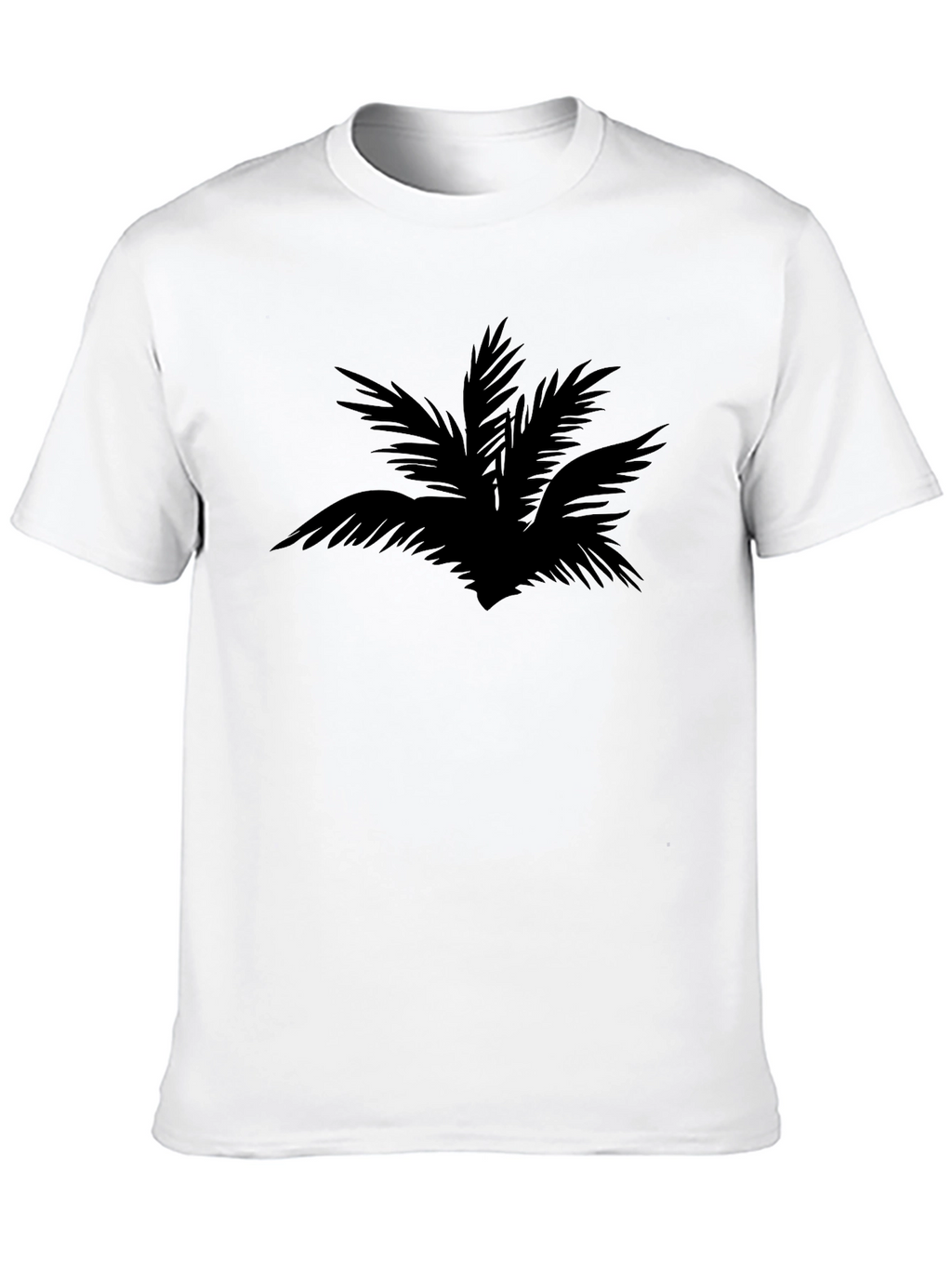 Palm Tree Graphic Black T-Shirt