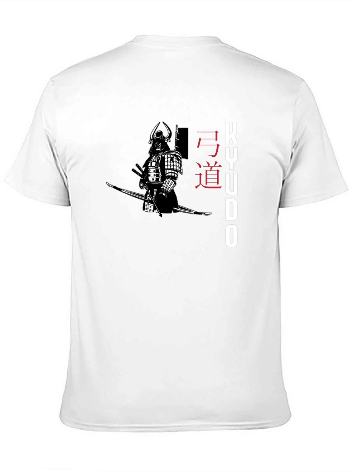 Samurai Warrior Kyudo Black T-Shirt