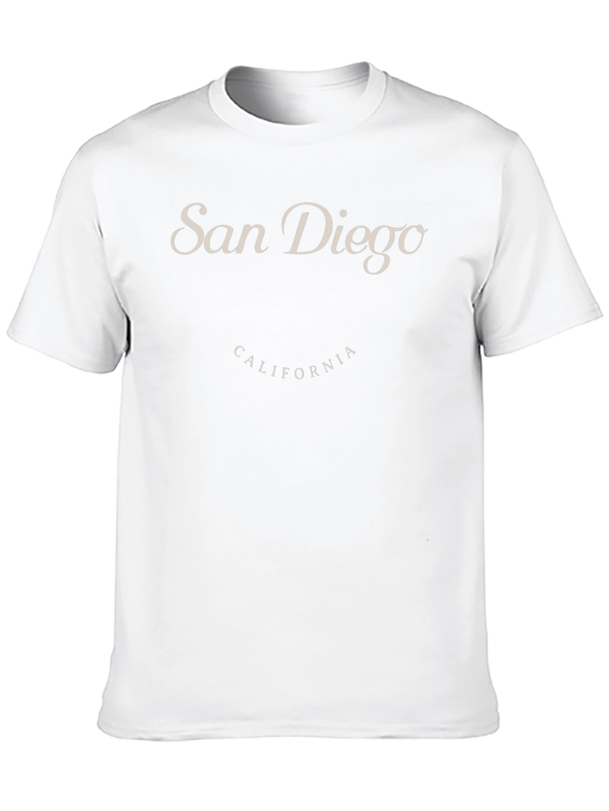 San Diego California Graphic Tee - Black