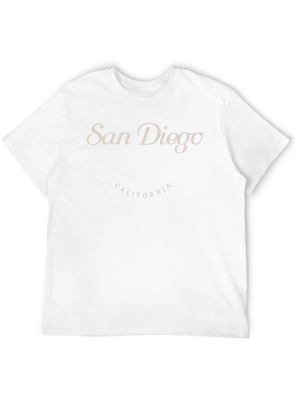 San Diego California Graphic Tee - Black