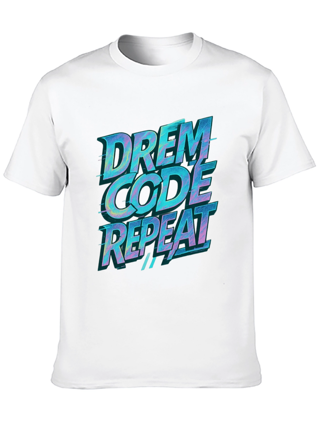 Drem Code Repeat Black T-Shirt