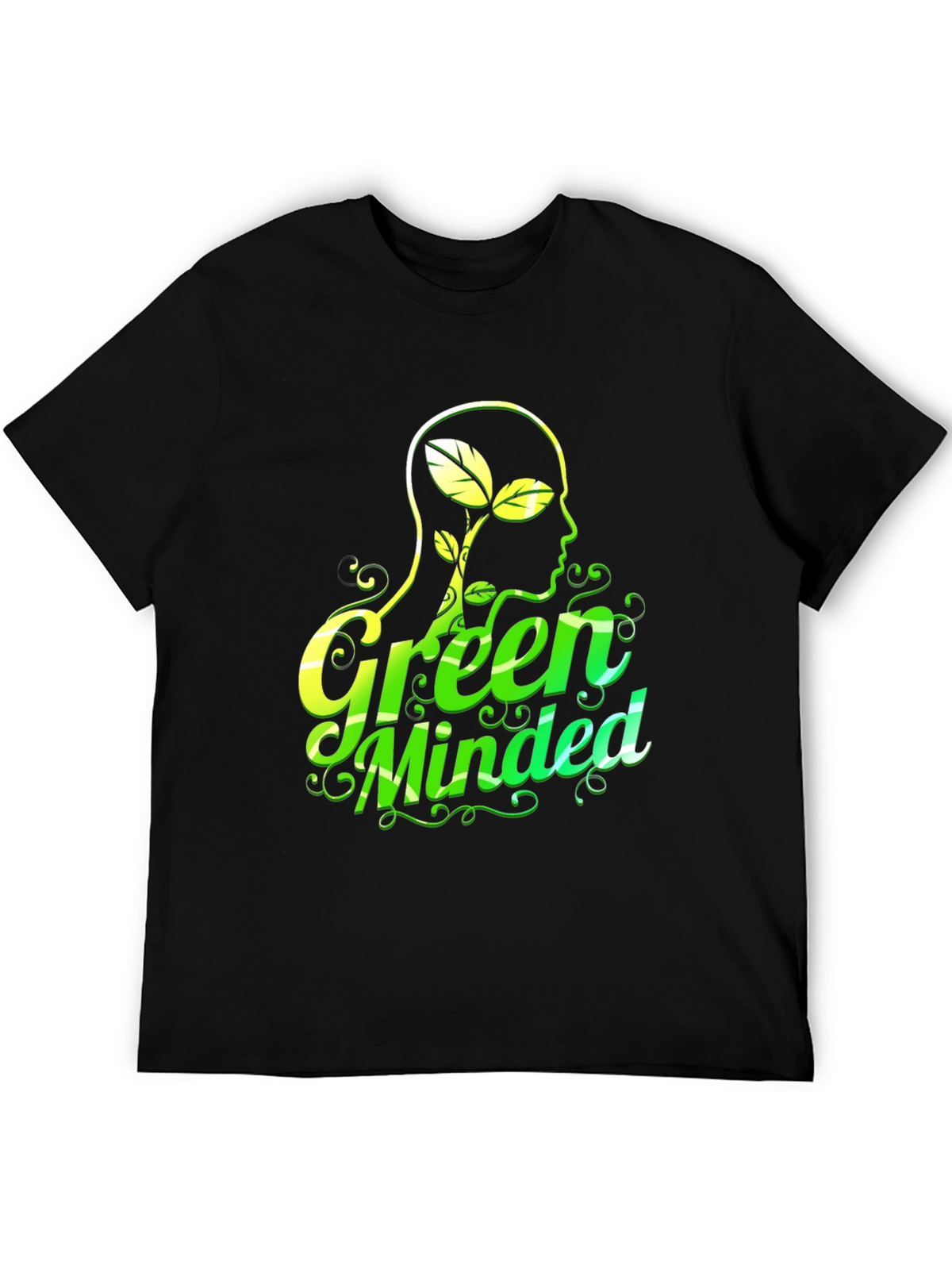 Eco-Conscious Graphic Tee - Green Minded