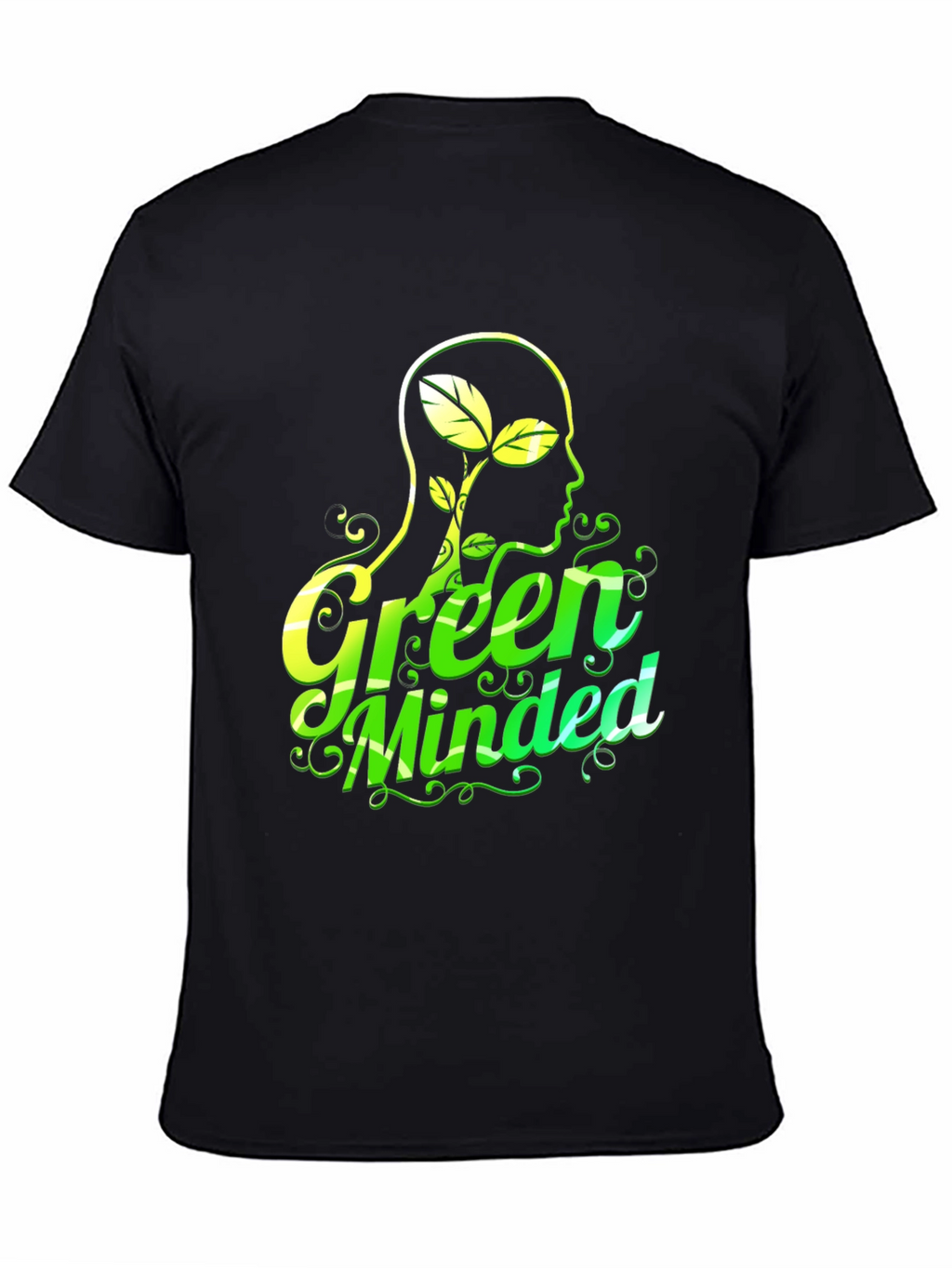 Eco-Conscious Graphic Tee - Green Minded