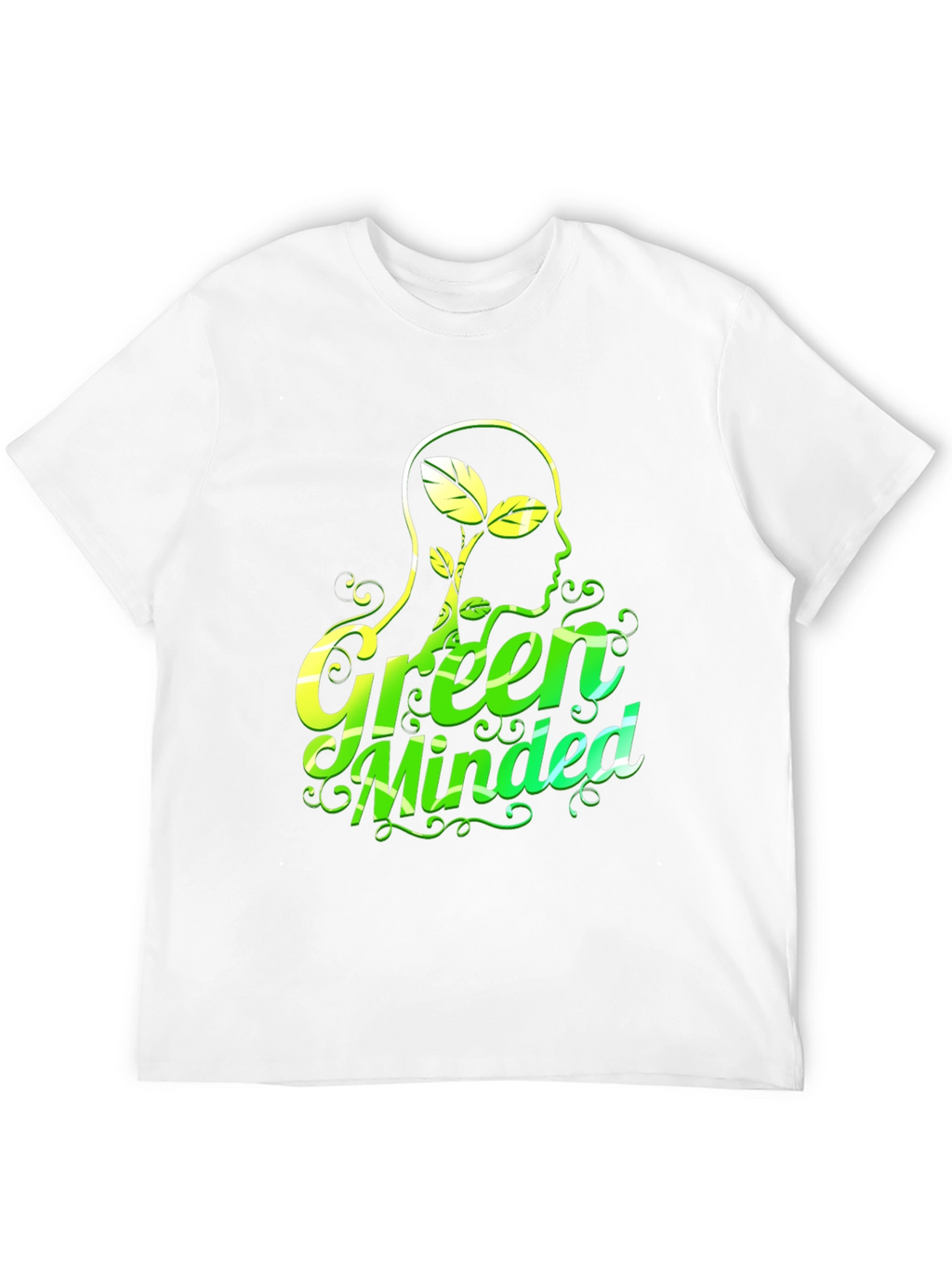 Eco-Conscious Graphic Tee - Green Minded
