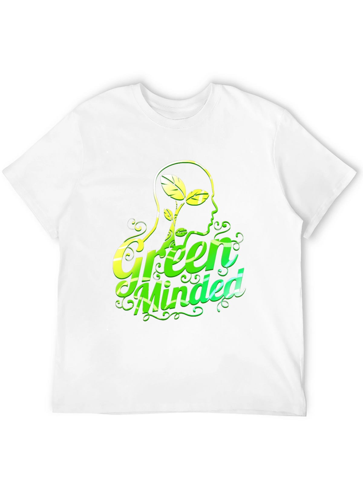 Eco-Conscious Graphic Tee - Green Minded