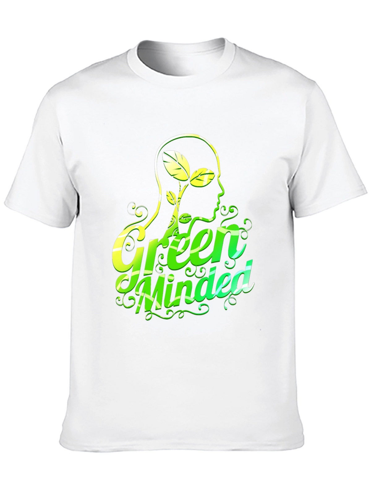 Eco-Conscious Graphic Tee - Green Minded