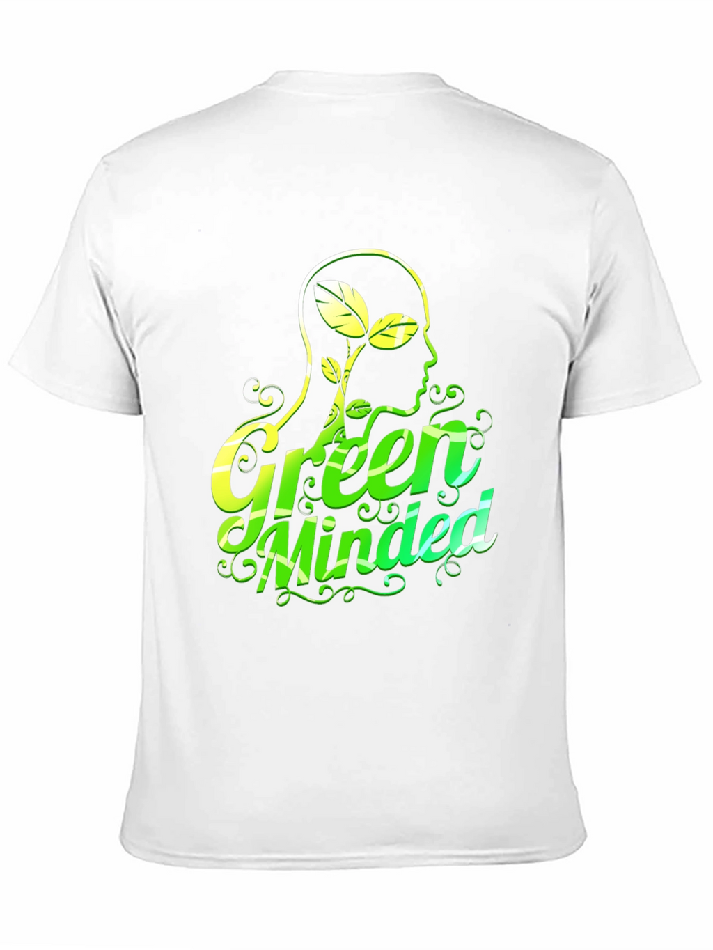 Eco-Conscious Graphic Tee - Green Minded