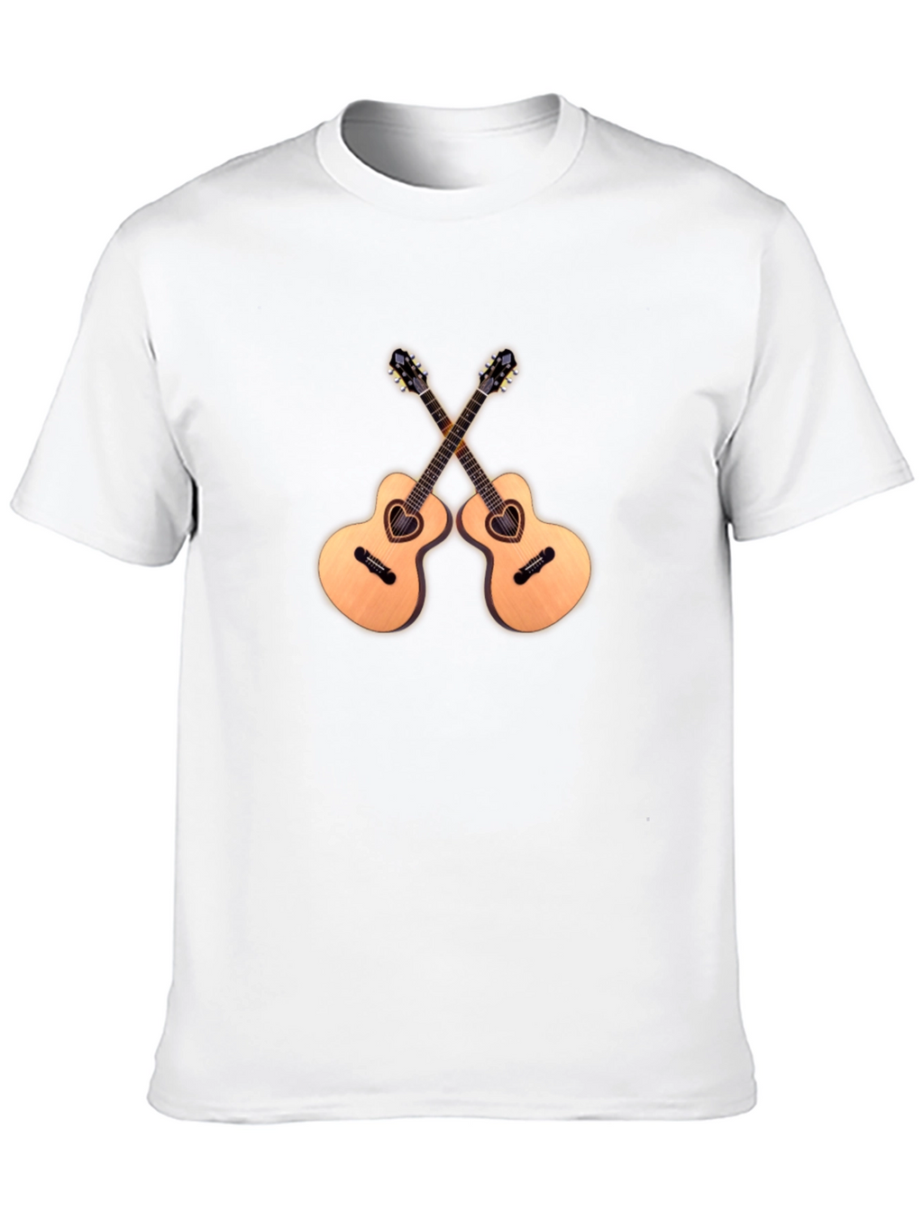 Guitar Heart T-Shirt - Music Lover Tee