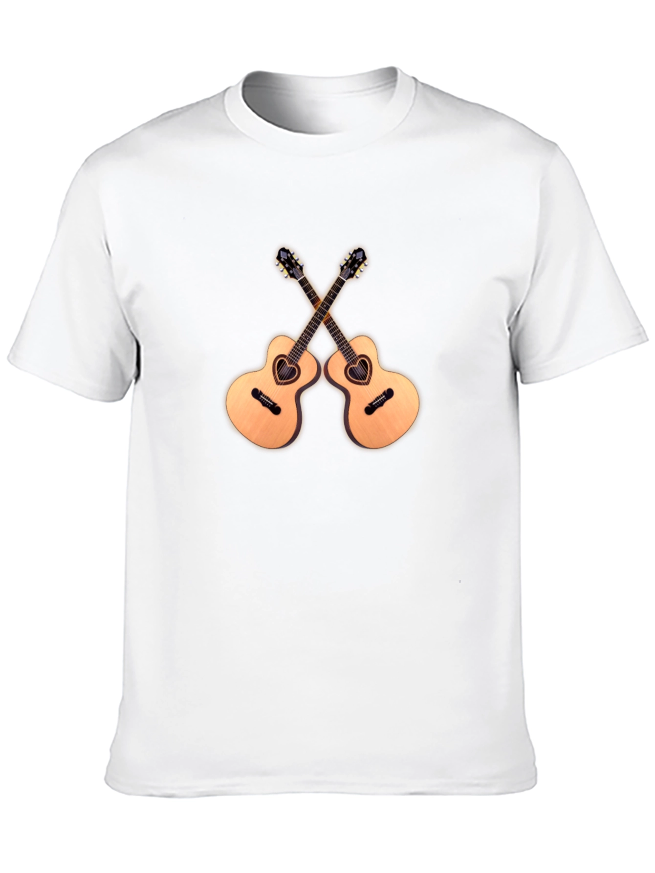 Guitar Heart T-Shirt - Music Lover Tee
