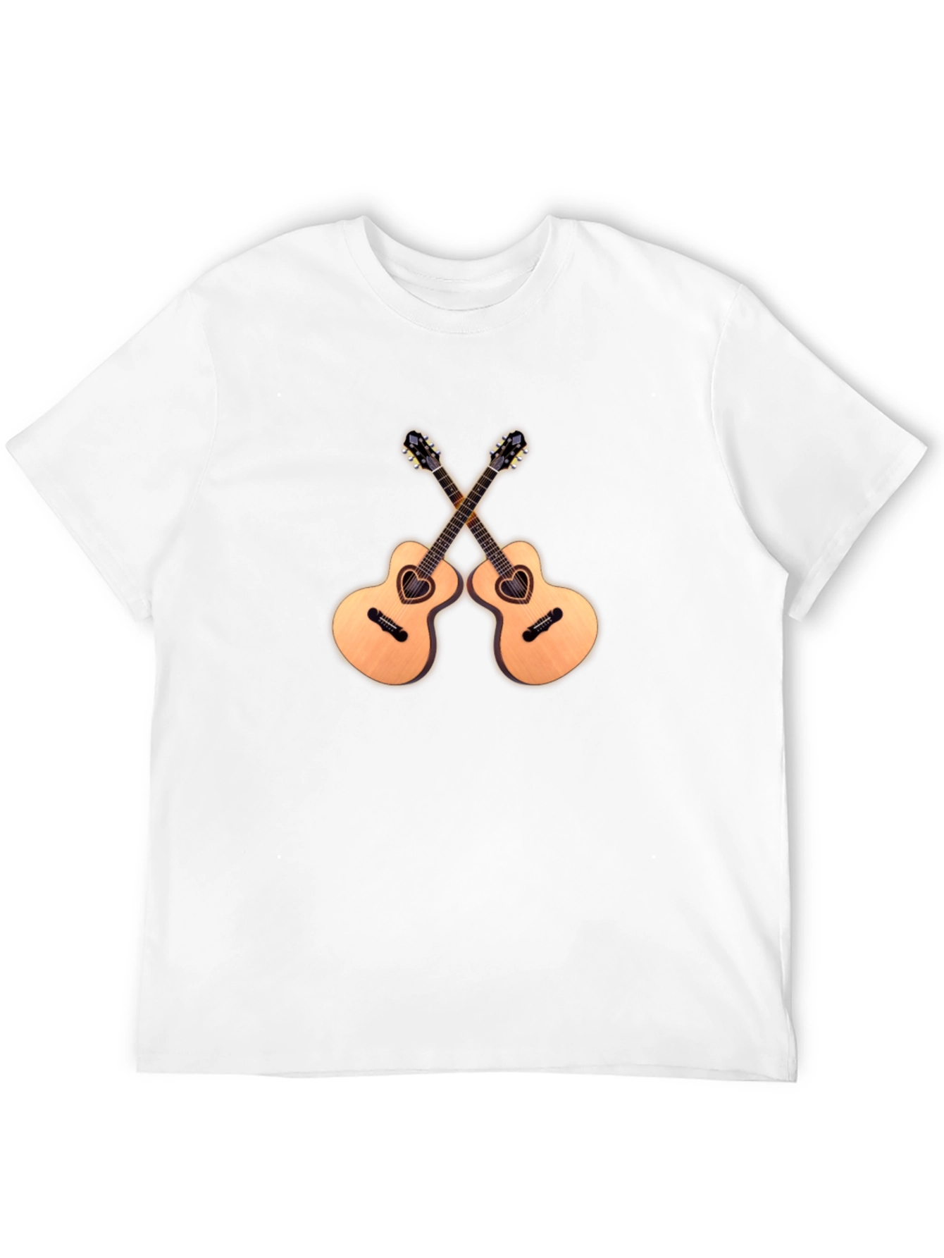 Guitar Heart T-Shirt - Music Lover Tee
