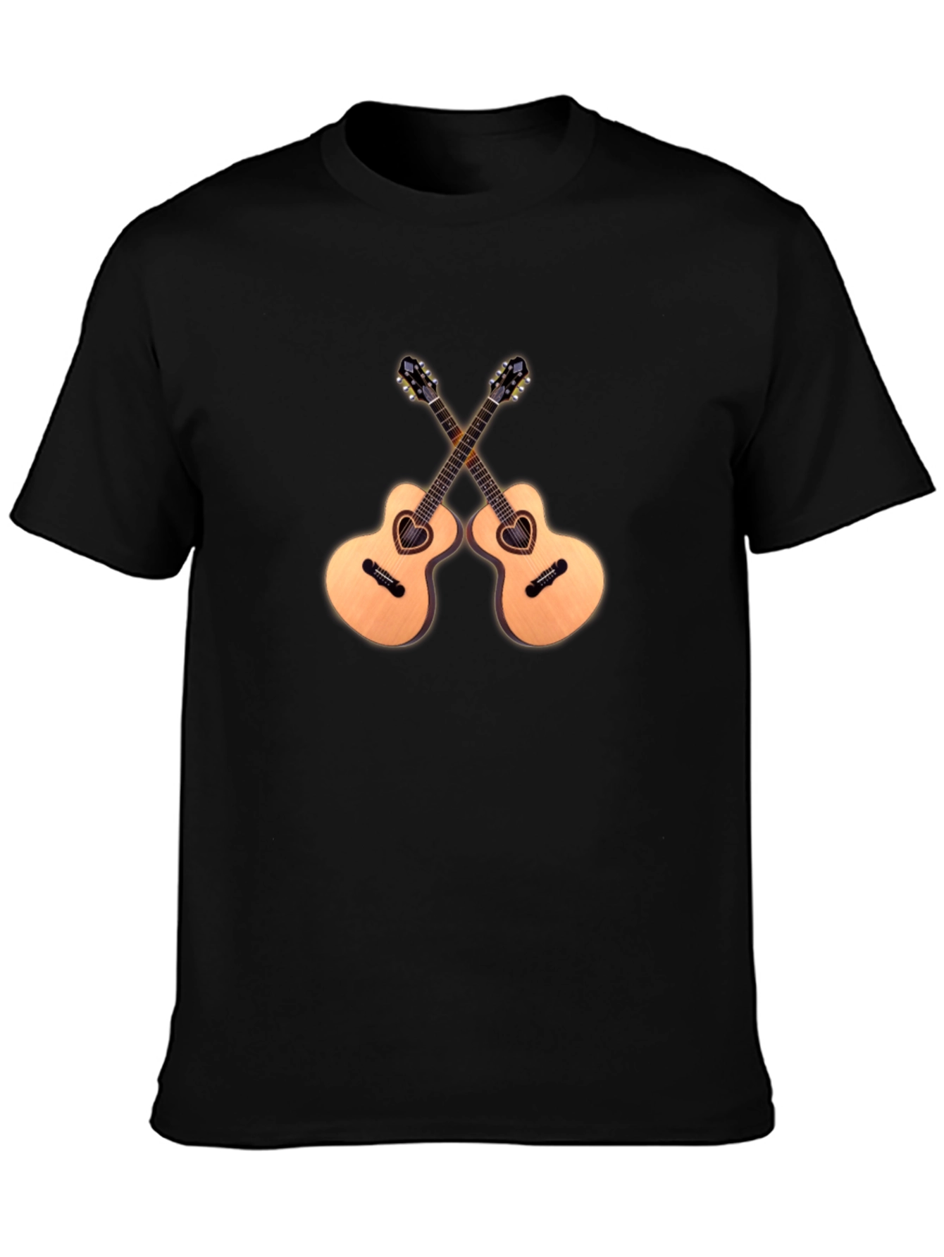 Guitar Heart T-Shirt - Music Lover Tee