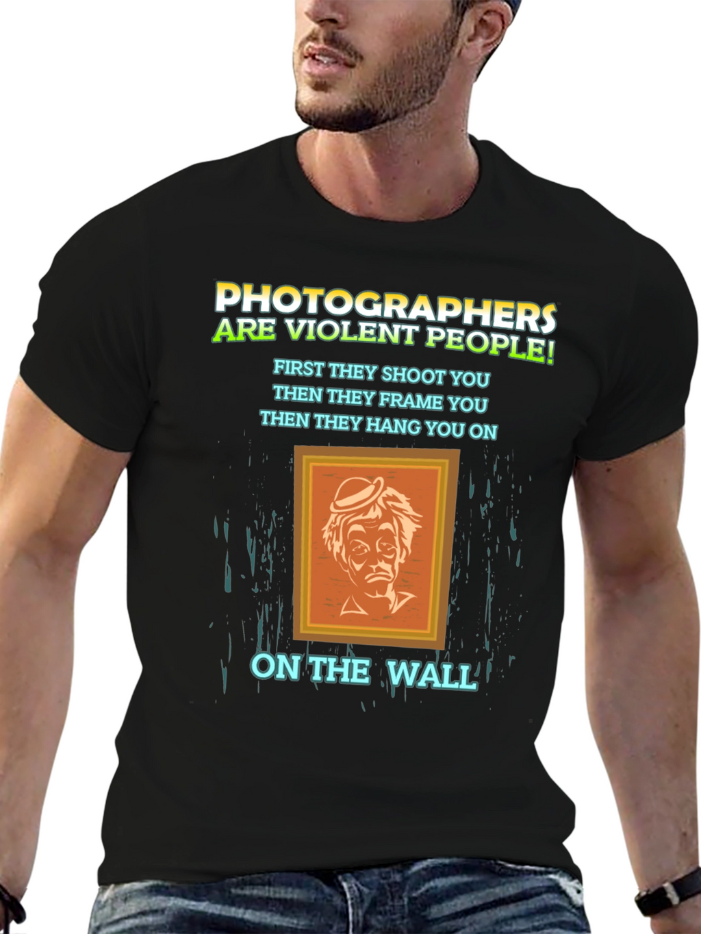 Photographer Humor T-Shirt - Violent People