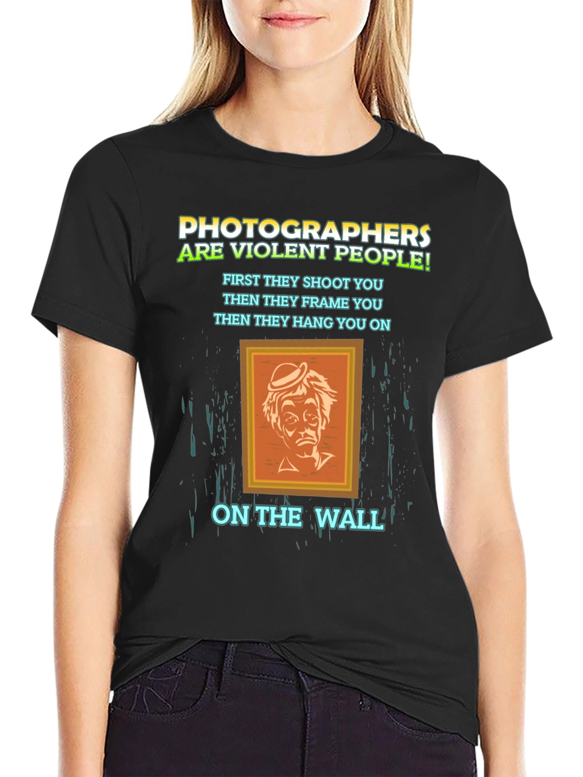 Photographer Humor T-Shirt - Violent People