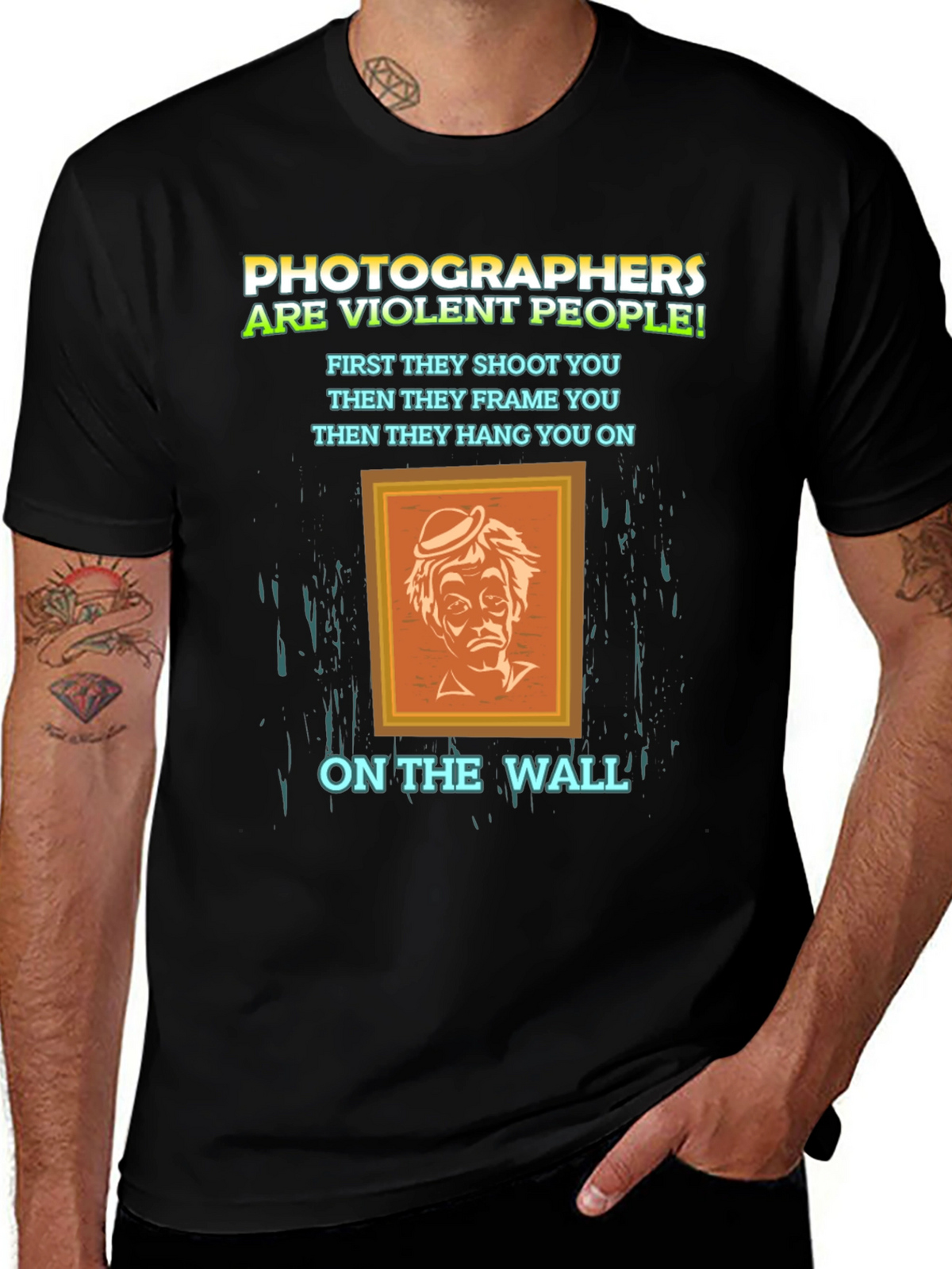 Photographer Humor T-Shirt - Violent People