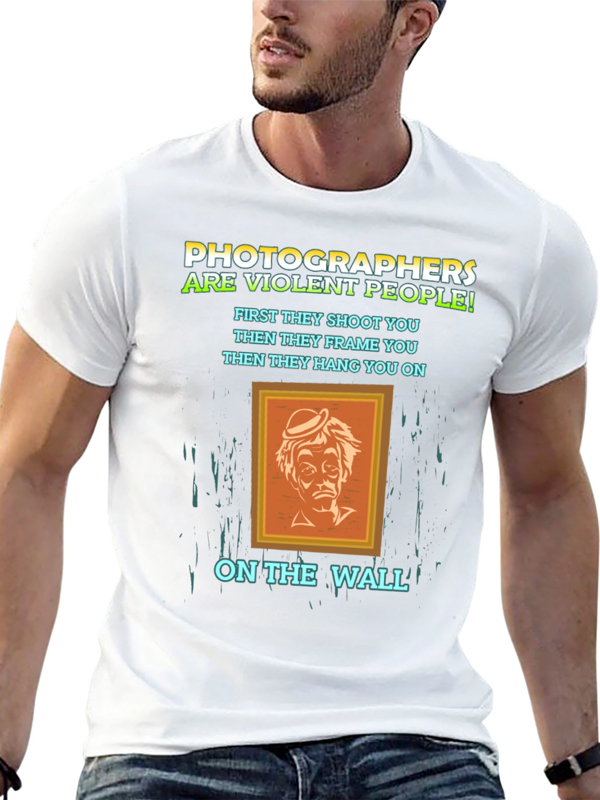 Photographer Humor T-Shirt - Violent People