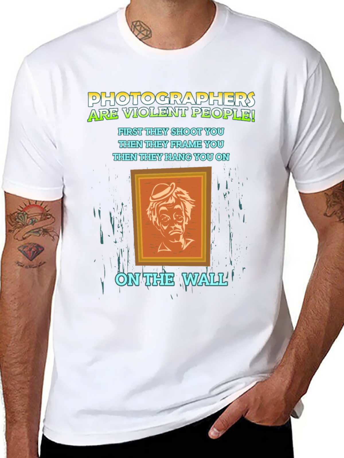 Photographer Humor T-Shirt - Violent People