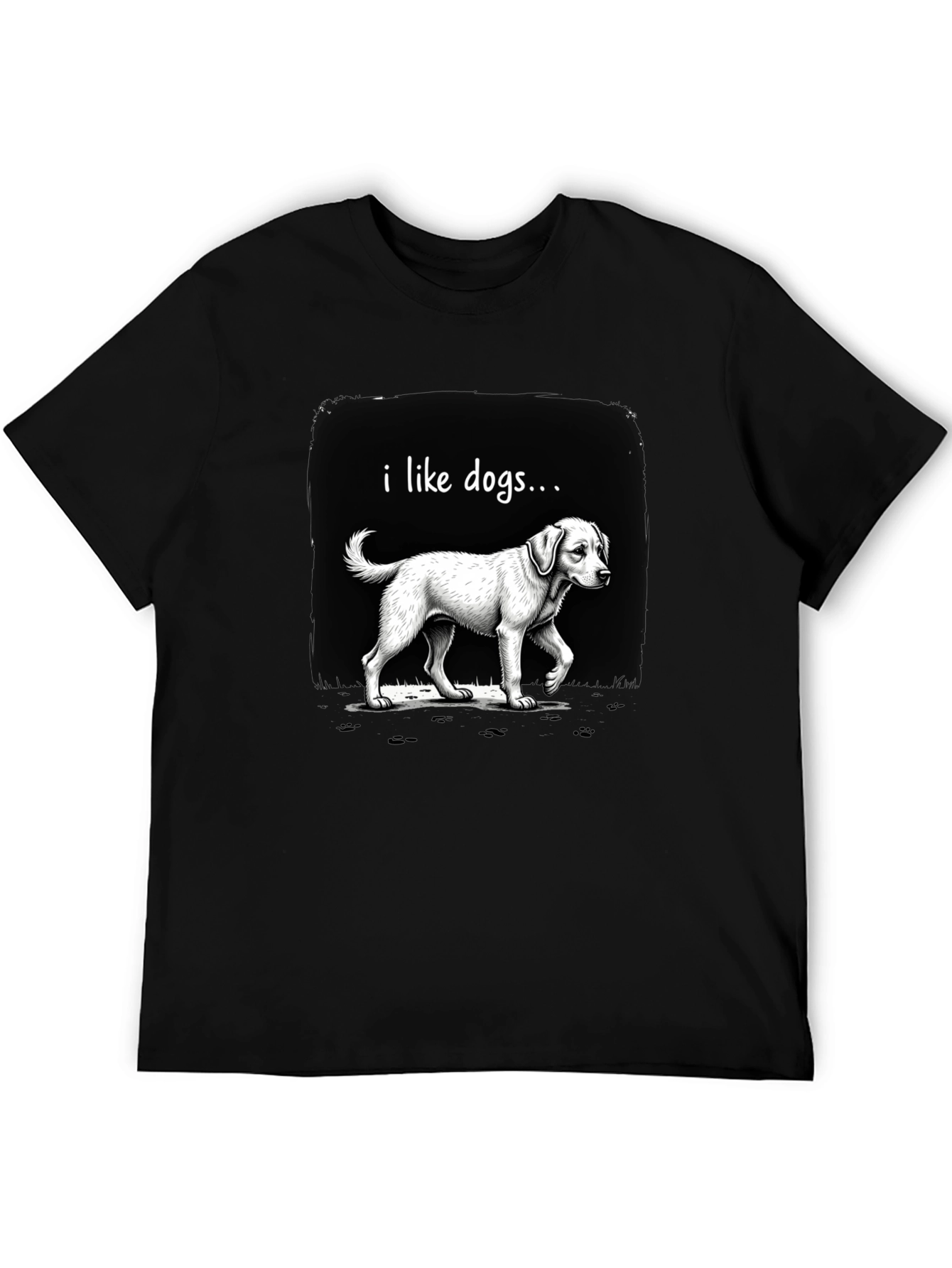 I Like Dogs Graphic T-Shirt