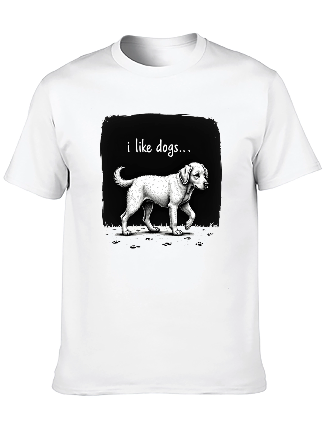 I Like Dogs Graphic T-Shirt