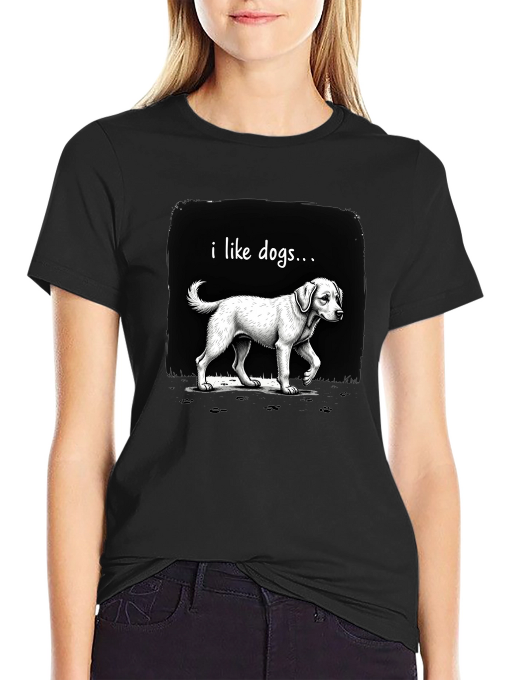 I Like Dogs Graphic T-Shirt