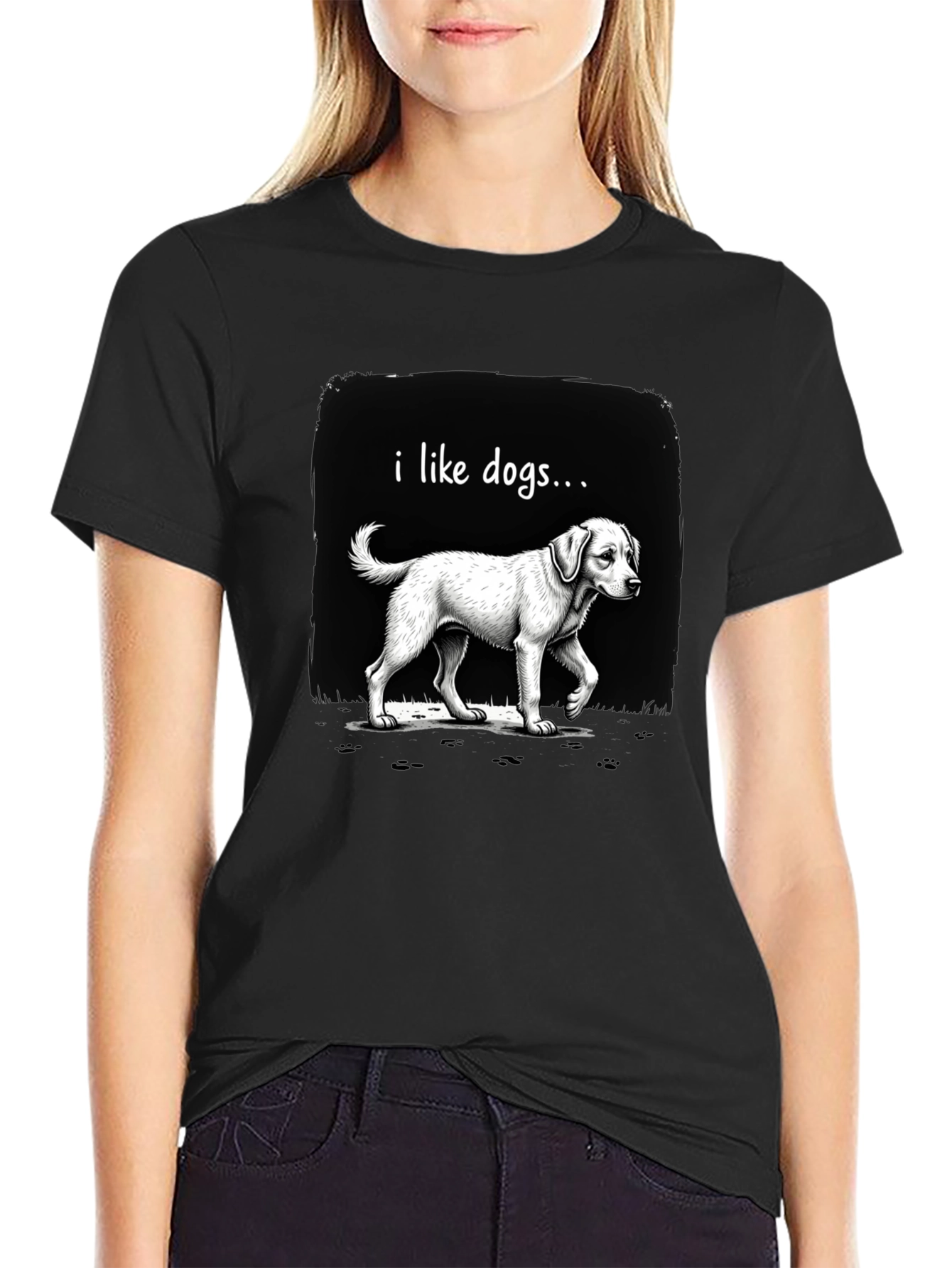 I Like Dogs Graphic T-Shirt