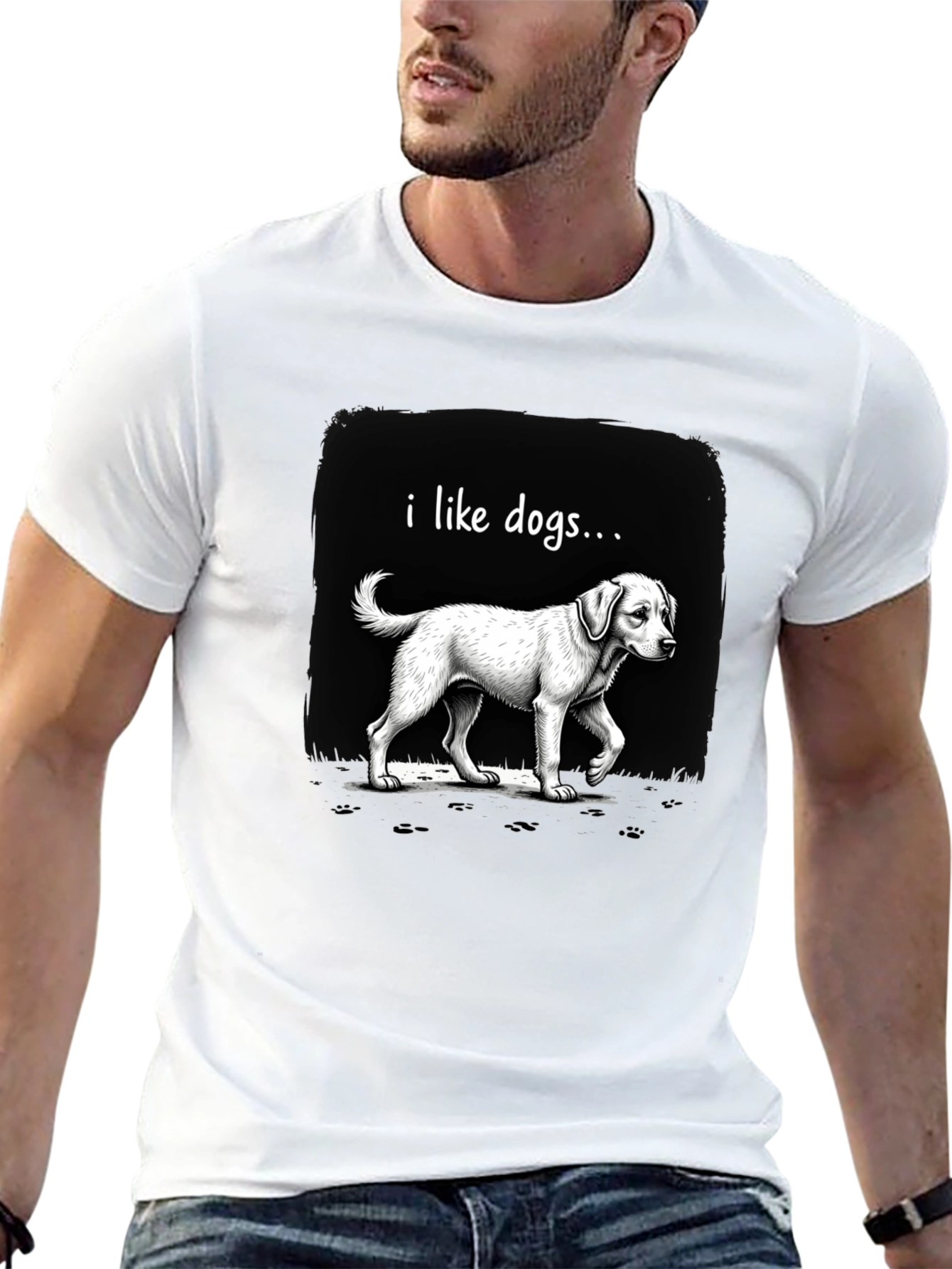 I Like Dogs Graphic T-Shirt