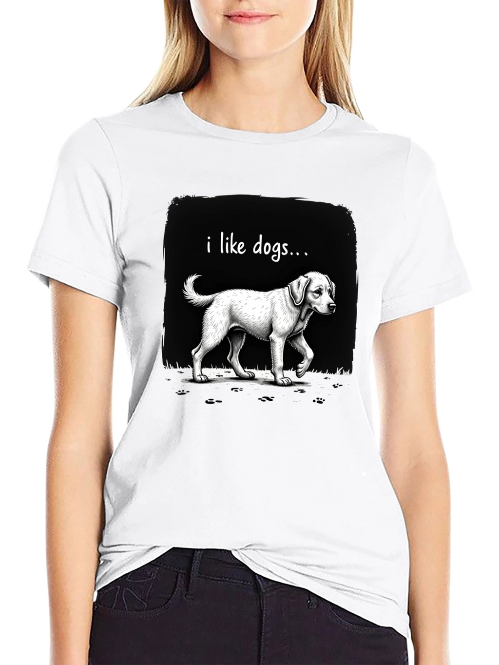 I Like Dogs Graphic T-Shirt