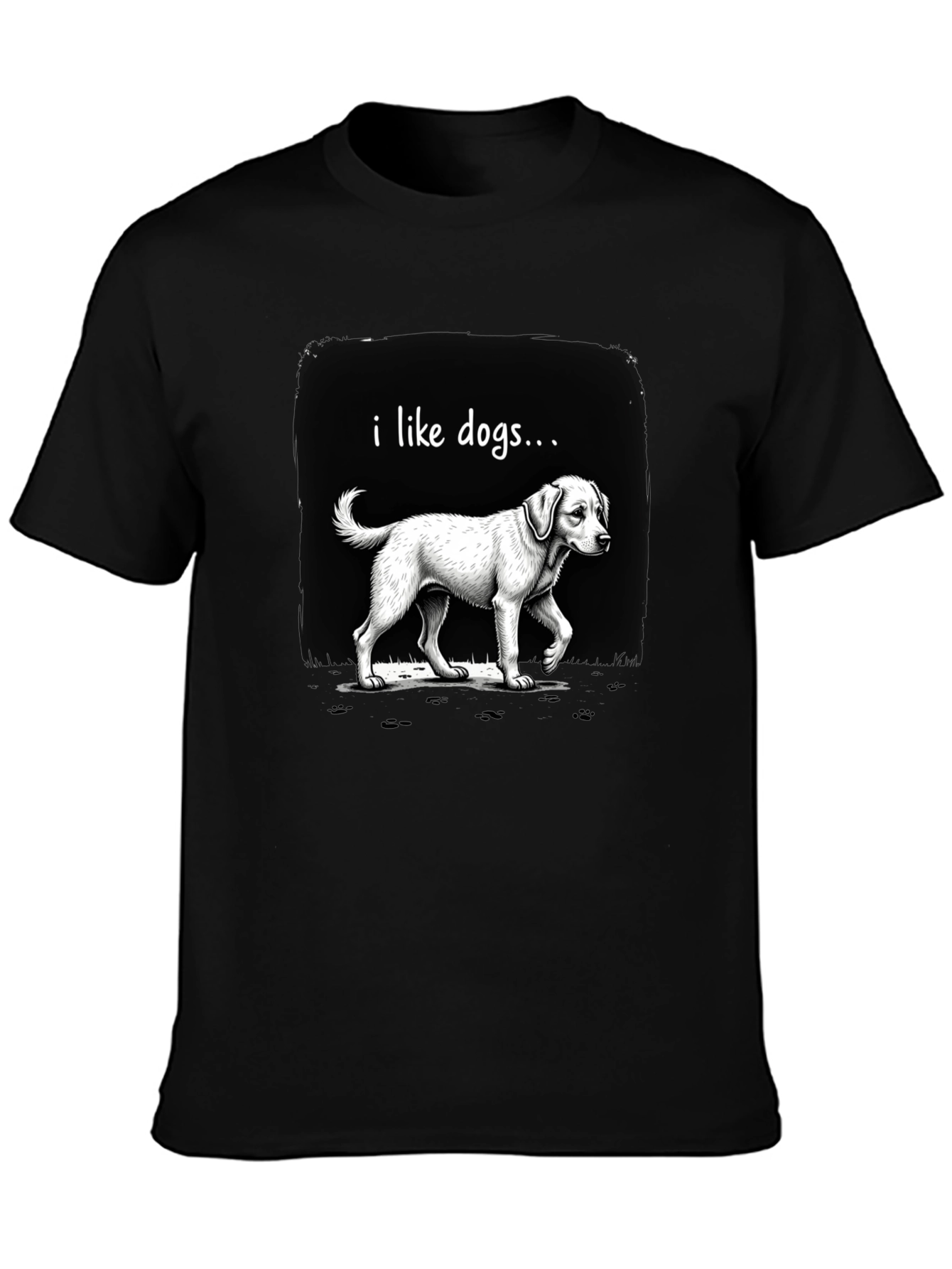 I Like Dogs Graphic T-Shirt
