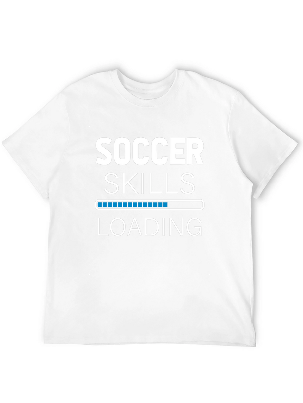 Soccer Skills Loading T-Shirt - Black Graphic Tee
