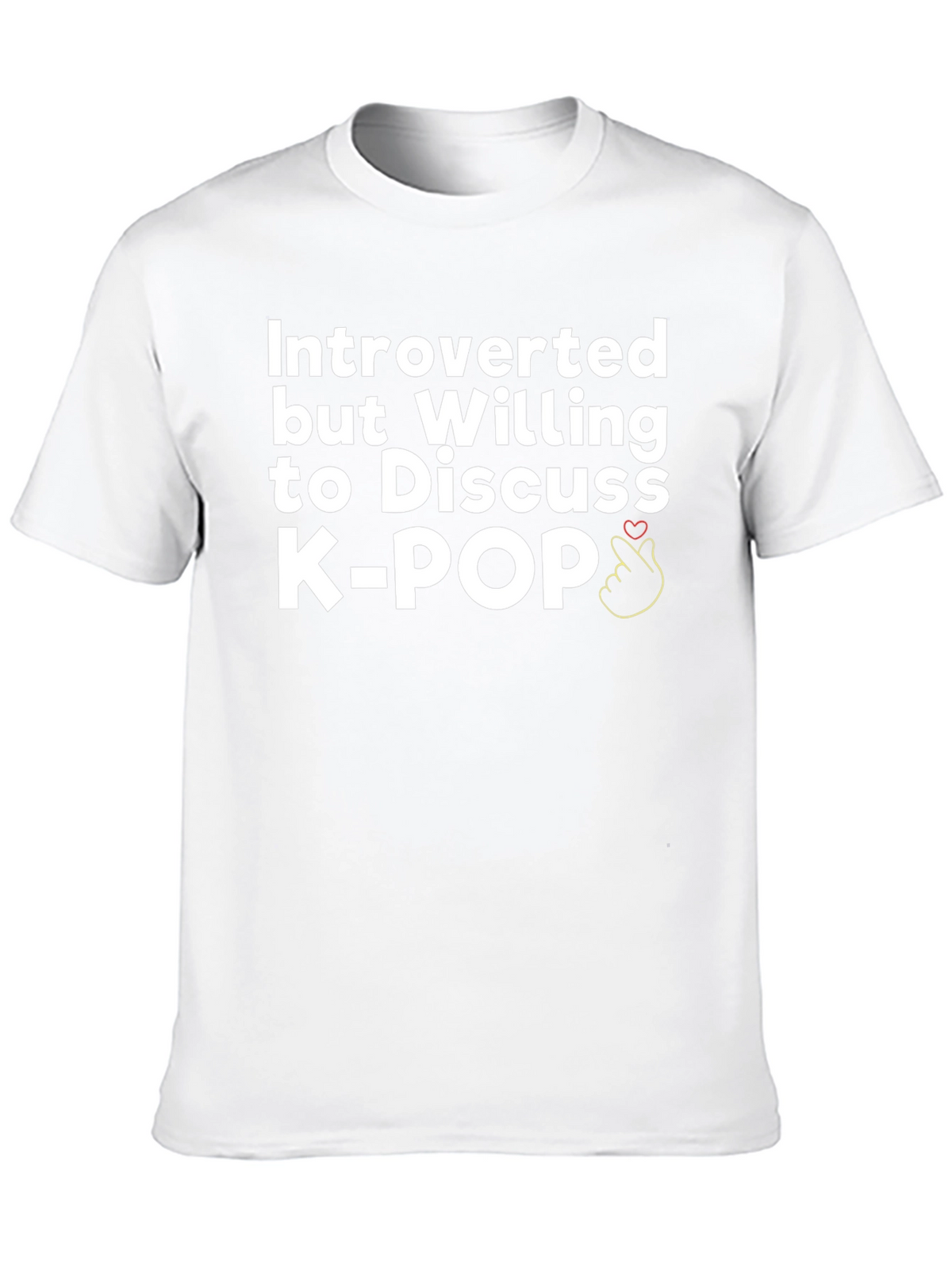 Introverted K-POP Fan T-Shirt - Soft Cotton Blend
