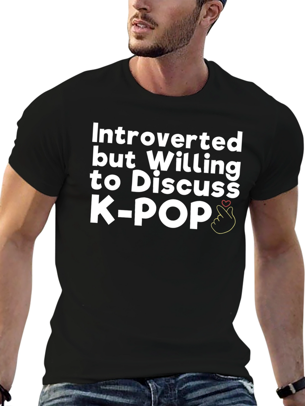 Introverted K-POP Fan T-Shirt - Soft Cotton Blend