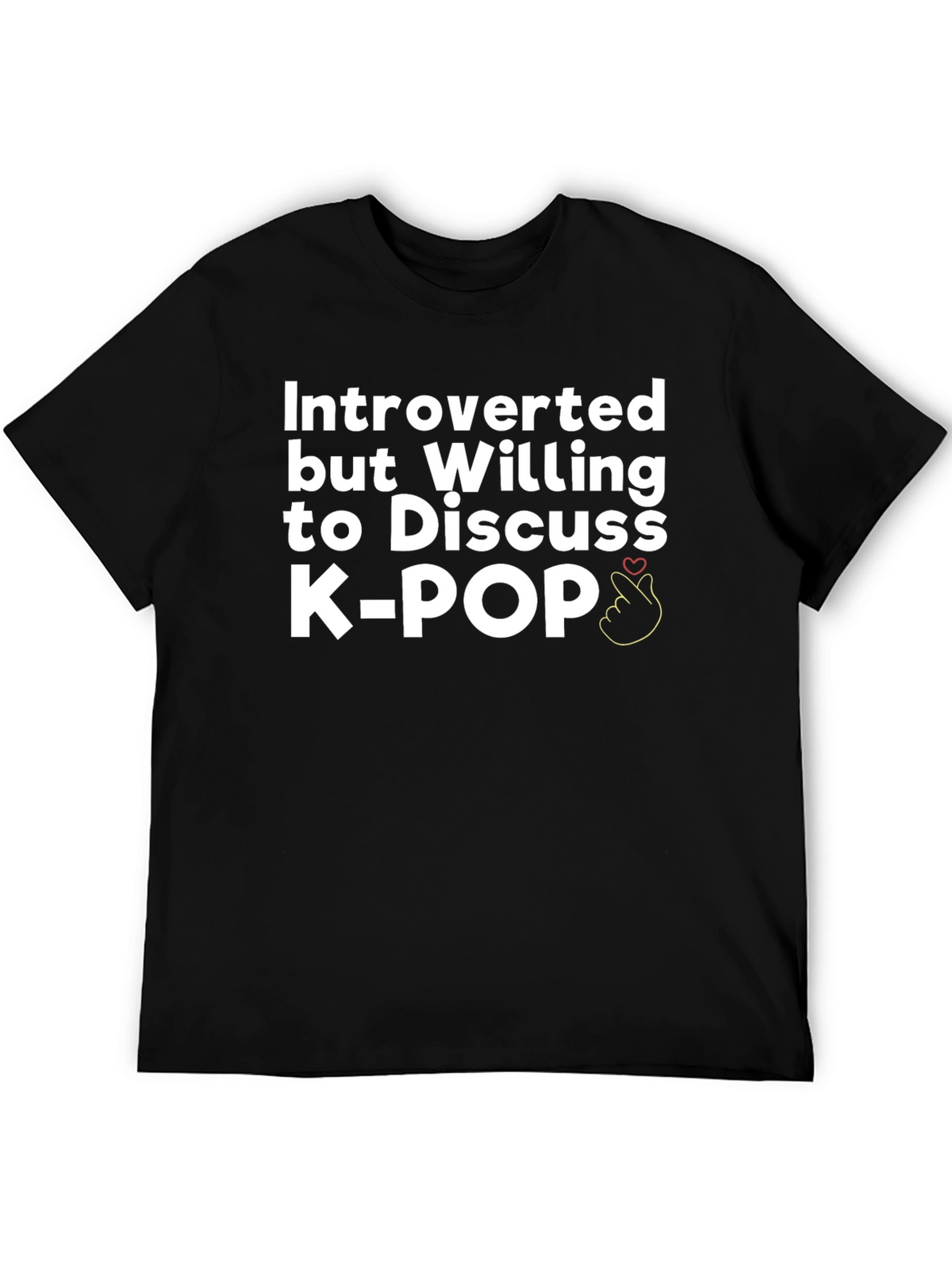 Introverted K-POP Fan T-Shirt - Soft Cotton Blend