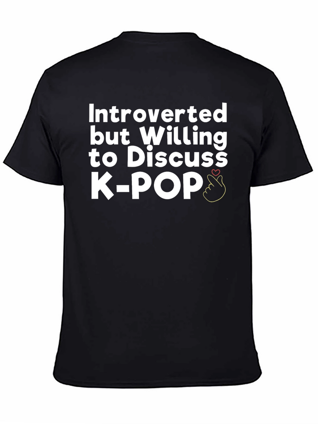 Introverted K-POP Fan T-Shirt - Soft Cotton Blend