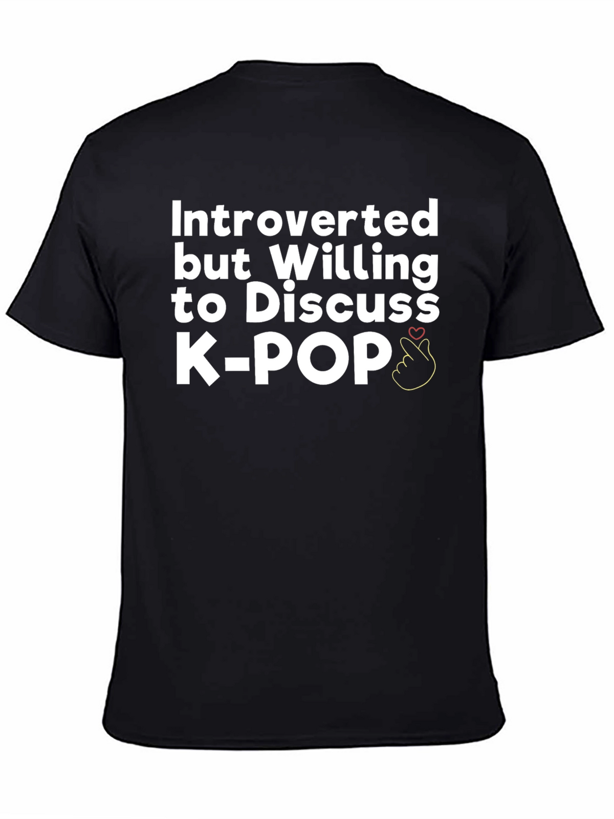 Introverted K-POP Fan T-Shirt - Soft Cotton Blend