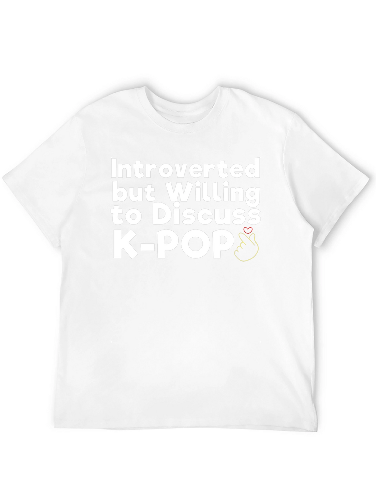 Introverted K-POP Fan T-Shirt - Soft Cotton Blend
