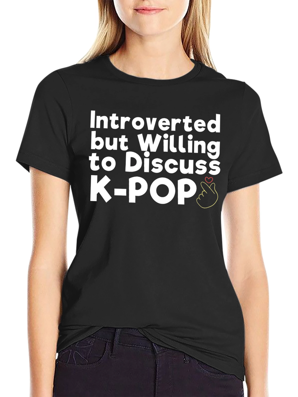 Introverted K-POP Fan T-Shirt - Soft Cotton Blend