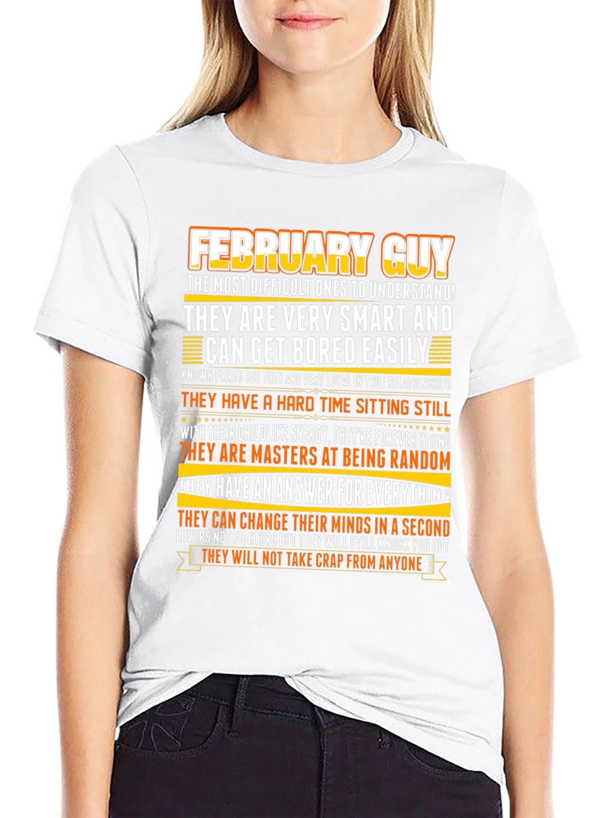February Guy Zodiac Birthday T-Shirt