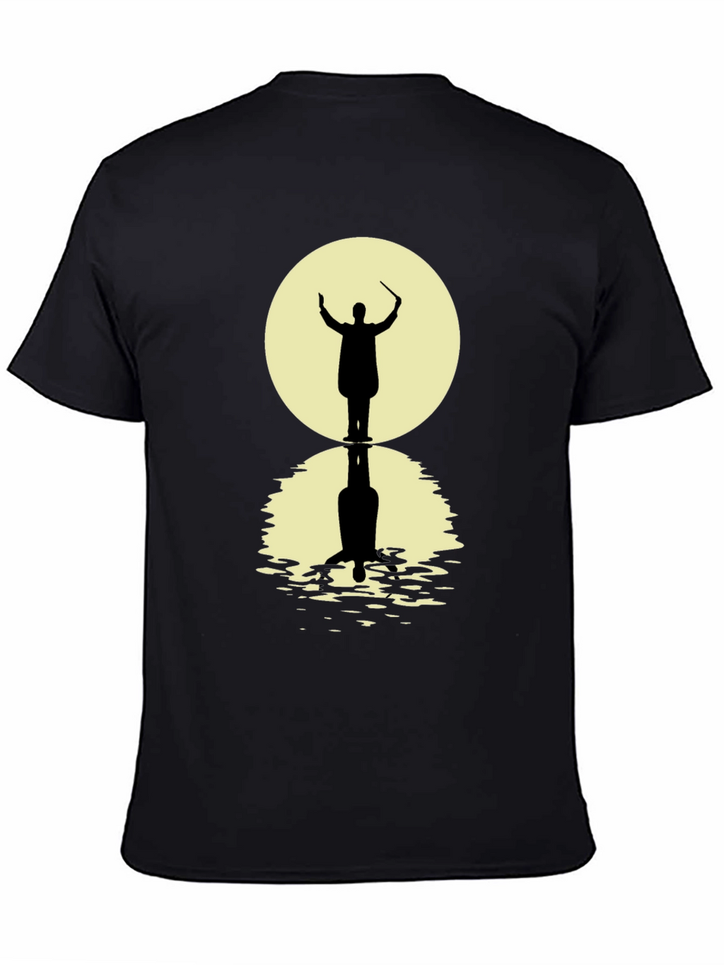 Conductor Silhouette Graphic Tee - Black