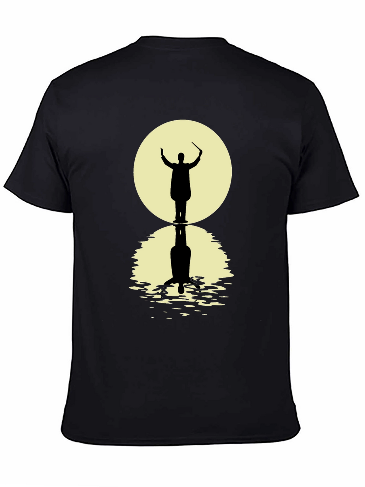 Conductor Silhouette Graphic Tee - Black