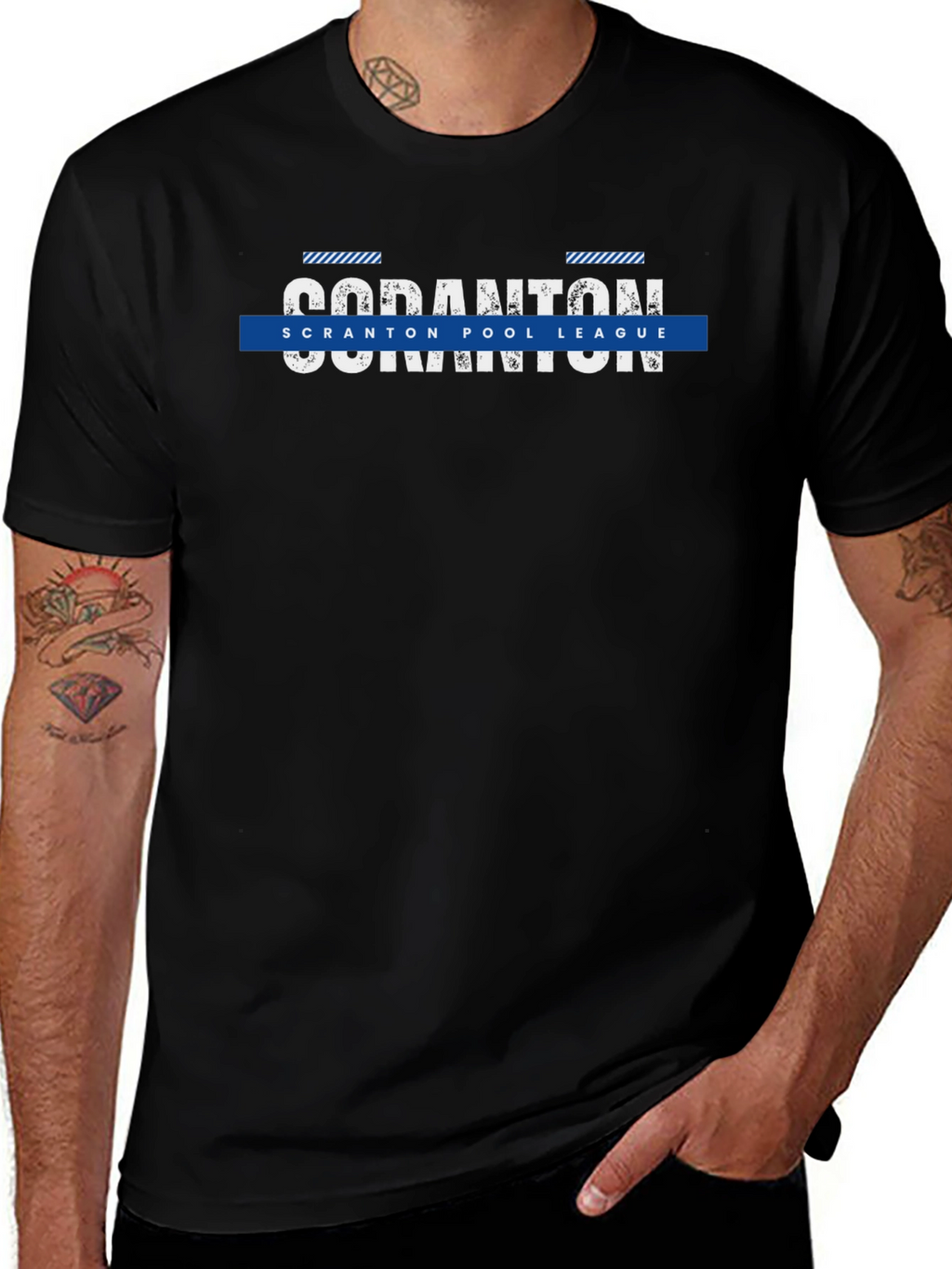 Scranton Pool League Graphic T-Shirt