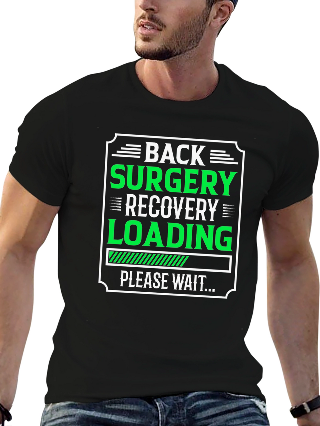 Back Surgery Recovery Loading T-Shirt
