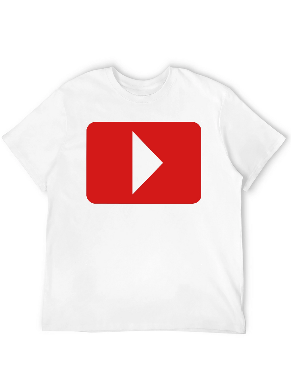 YouTube Play Button Graphic Tee
