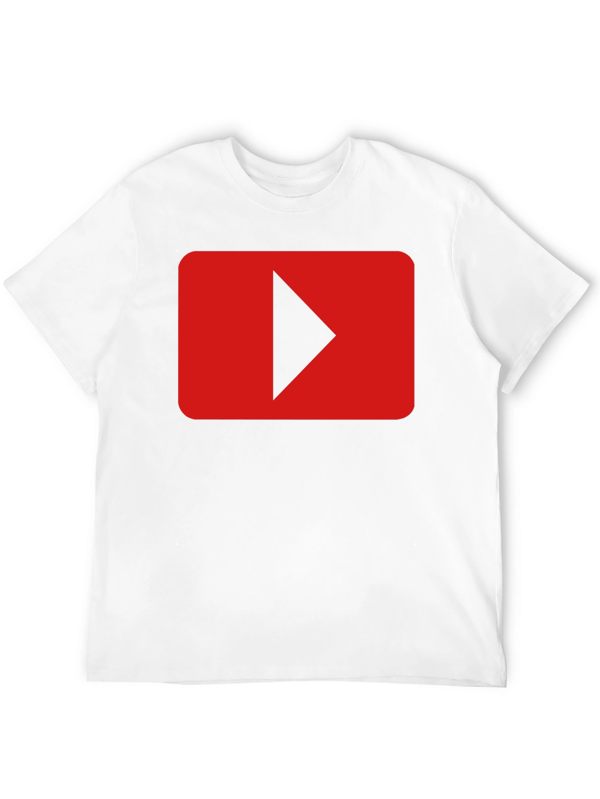 YouTube Play Button Graphic Tee