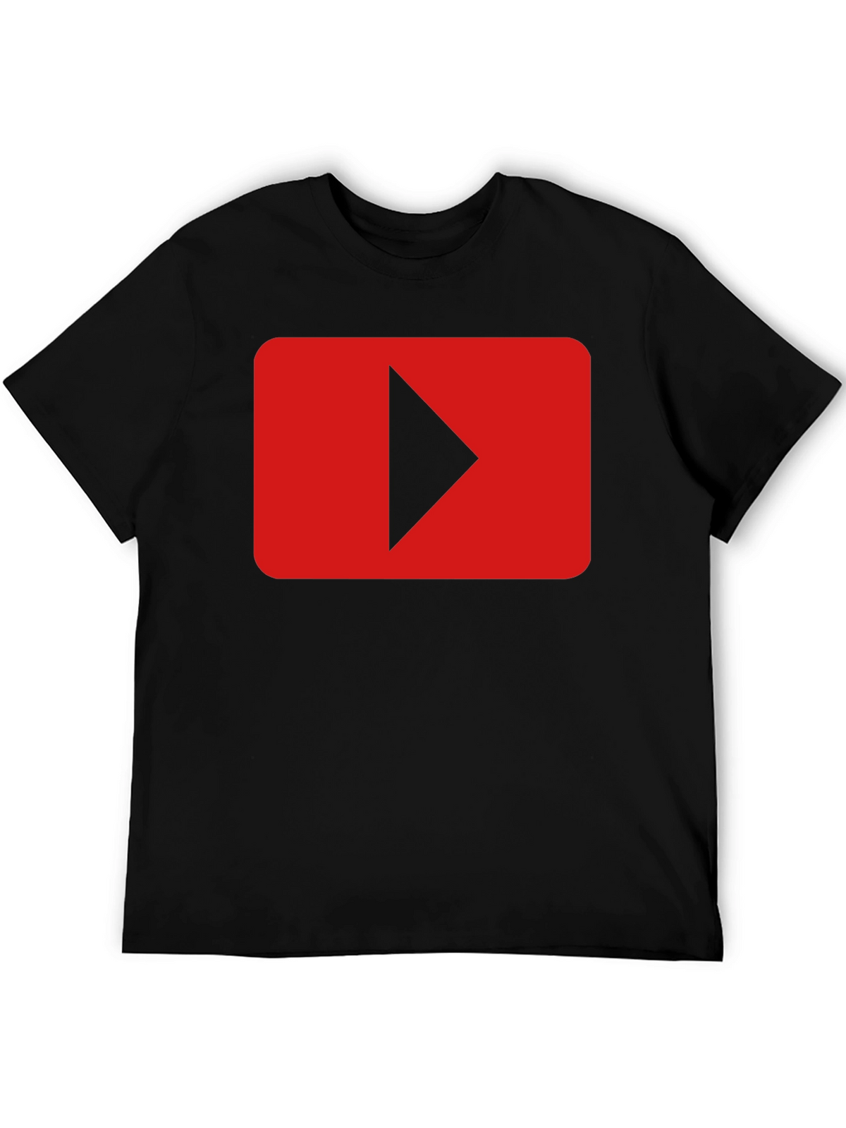 YouTube Play Button Graphic Tee