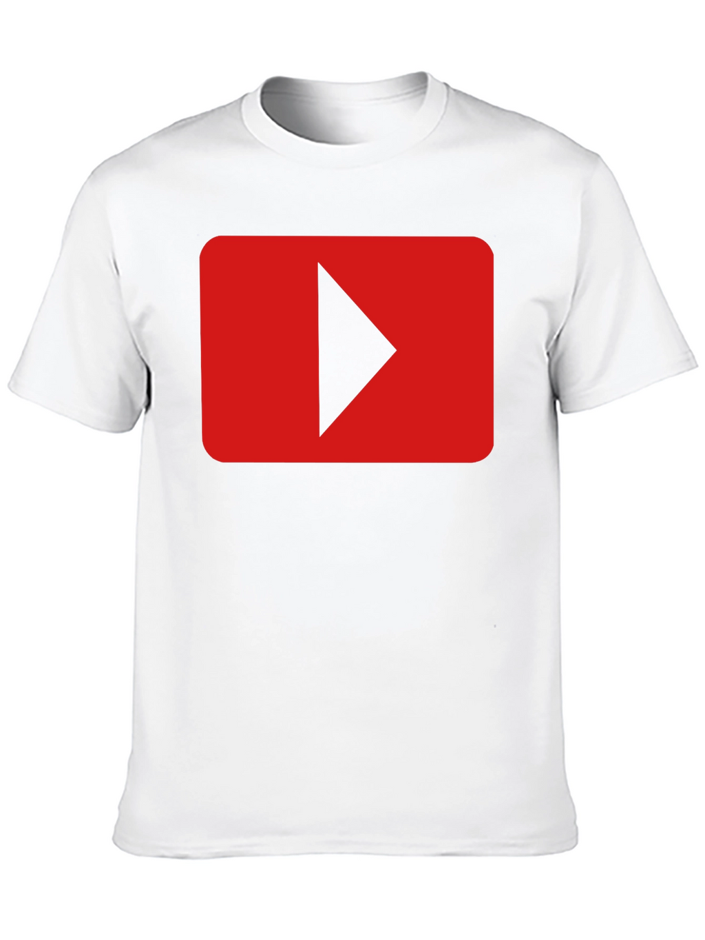 YouTube Play Button Graphic Tee