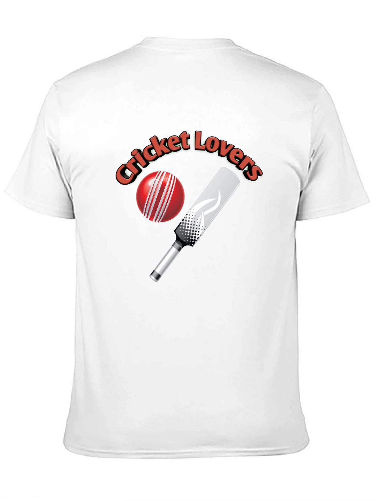 Cricket Lovers Black T-Shirt