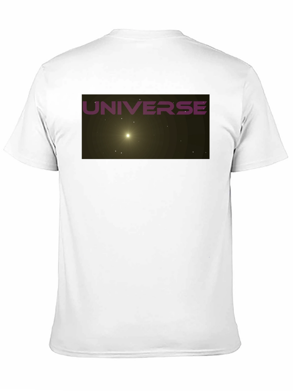 Universe Graphic Black T-Shirt